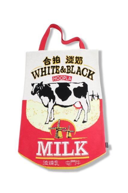 香港 hoopla XL White&Black Milk Tote 巨大化合拍環保袋 巨大な配合ミルクトートバッグ 牛 < 女性ファッション 香港 hoopla XL White&Black Milk Tote 巨大化合拍環保袋 巨大な配合ミルクトートバッグ 牛 < 女性ファッションの