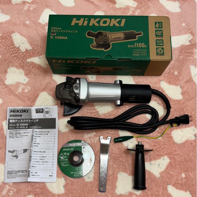 HiKOKI 電気ディスクグラインダ  細径 G10SHA 未使用 送料込 < ペット/手芸/園芸  HiKOKI 電気ディスクグラインダ  細径 G10SHA 未使用 送料込  < ペット/手芸/園芸の