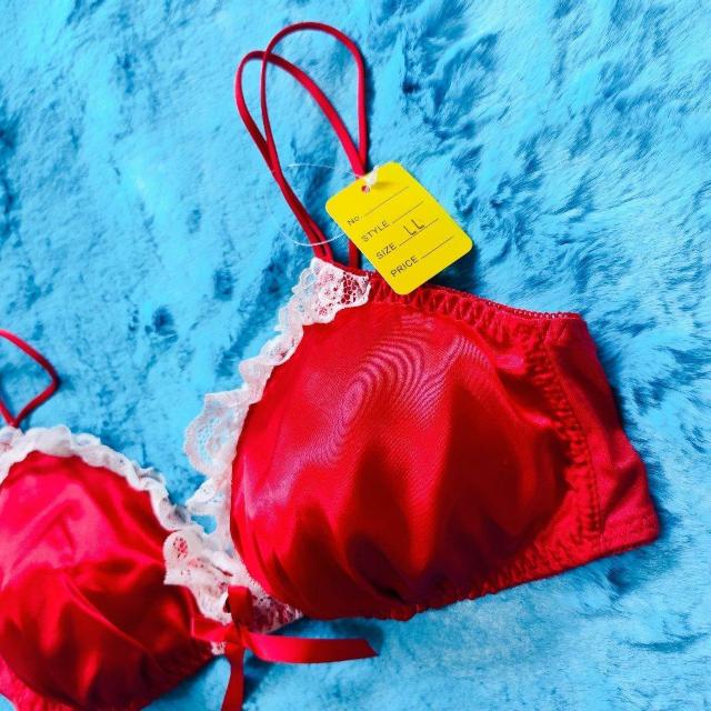 激エロ可愛ッ。。。ツルツルサテン。。。ブラジャー。。LLサイズ < 女性ファッション 激エロ可愛ッ。。。ツルツルサテン。。。ブラジャー。。LLサイズ < 女性ファッションの