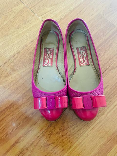 Salvatore Ferragamo �t�F���K�� ���@�����{�� �t���b�g�V���[�Y �s���N �� �u�����h�� 