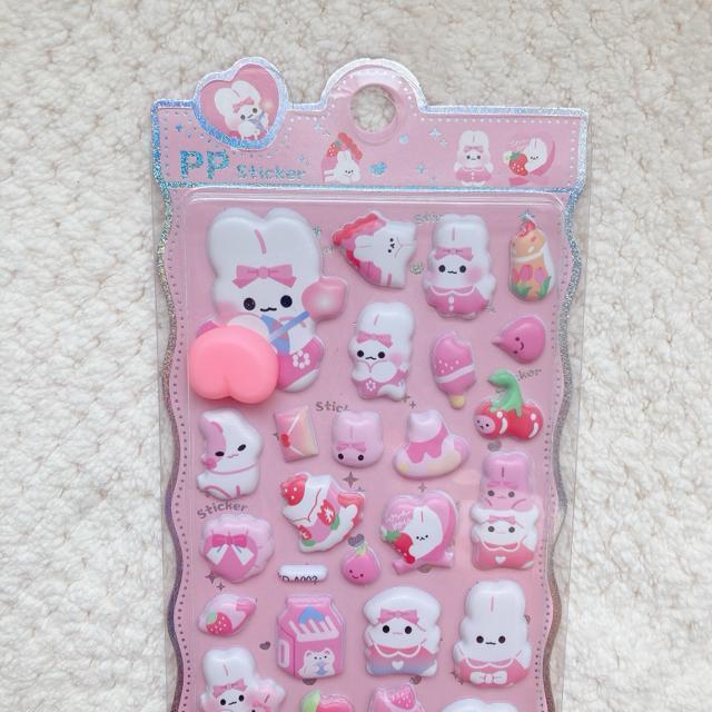 新品 ぷっくり おしりシール うさぎ シール ステッカー デコ コラージュ シール帳 N2m < インテリア/ライフ 新品 ぷっくり おしりシール うさぎ シール ステッカー デコ コラージュ シール帳 N2m < インテリア/ライフの