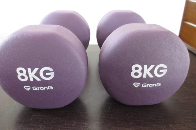 グロング ダンベル 8kg 2個 パープル GronG 筋トレ 自宅 ダイエット < ヘルス/ビューティー グロング ダンベル 8kg 2個 パープル GronG 筋トレ 自宅 ダイエット < ヘルス/ビューティーの