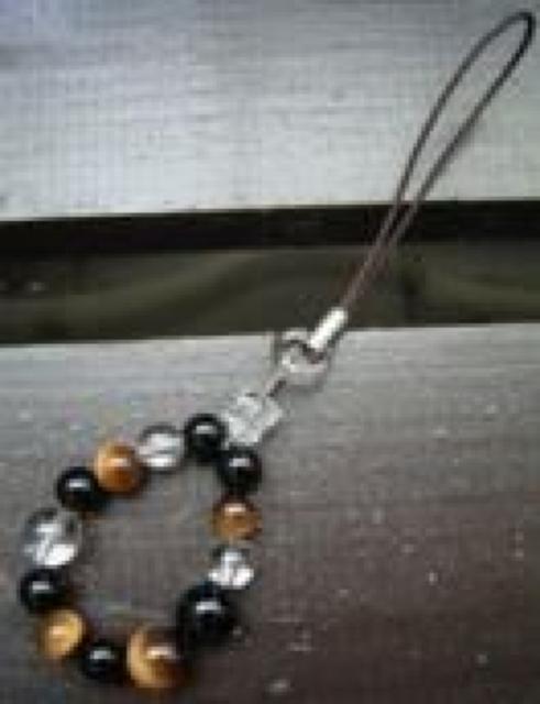 ☆即決☆タイガーアイxオニキスx水晶ストラップ < 家電/AV ☆即決☆タイガーアイxオニキスx水晶ストラップ < 家電/AVの