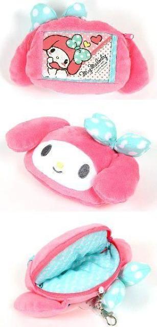 《New》マイメロディ★リール付き・ぬいぐるみ風*パスケース(ファスナーポーチ付) < 女性ファッション  《New》マイメロディ★リール付き・ぬいぐるみ風*パスケース(ファスナーポーチ付) < 女性ファッションの