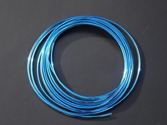 インテリア ファッション モール 5mリブ付 ブルーメッキ < 自動車/バイク インテリア ファッション モール 5mリブ付 ブルーメッキ < 自動車/バイク