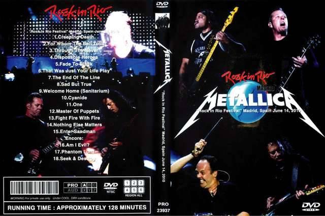 METALLICA ROCK IN RIO SPAIN 2010 メタリカ 最新! < CD/DVD/ビデオ  METALLICA ROCK IN RIO SPAIN 2010 メタリカ 最新!  < CD/DVD/ビデオの