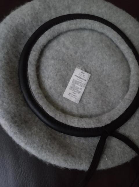 新品◆グレー ベレー帽 ウール アクリル混紡 サイズ調節可能 < 女性ファッション  新品◆グレー ベレー帽 ウール アクリル混紡 サイズ調節可能 < 女性ファッションの