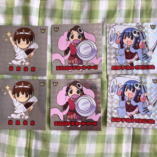 神のみぞ知るセカイ 販促シール6枚 非売品 < アニメ/コミック/キャラクター  神のみぞ知るセカイ 販促シール6枚 非売品  < アニメ/コミック/キャラクターの