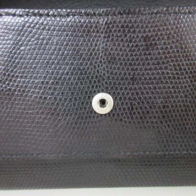新品未使用 長財布 財布 ブラック × ゴールド 本革 革 革 < 男性ファッション  新品未使用 長財布 財布 ブラック × ゴールド 本革 革 革 < 男性ファッションの