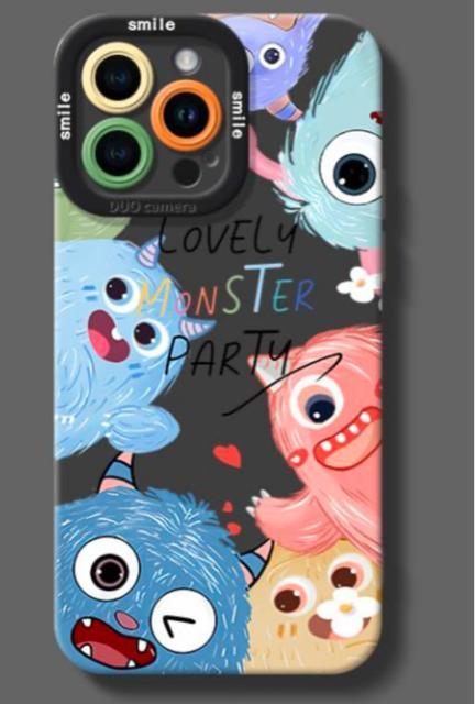 iPhone 16 Pro 用ケース かわいいペイントパターンのケース < 家電/AV iPhone 16 Pro 用ケース かわいいペイントパターンのケース < 家電/AVの