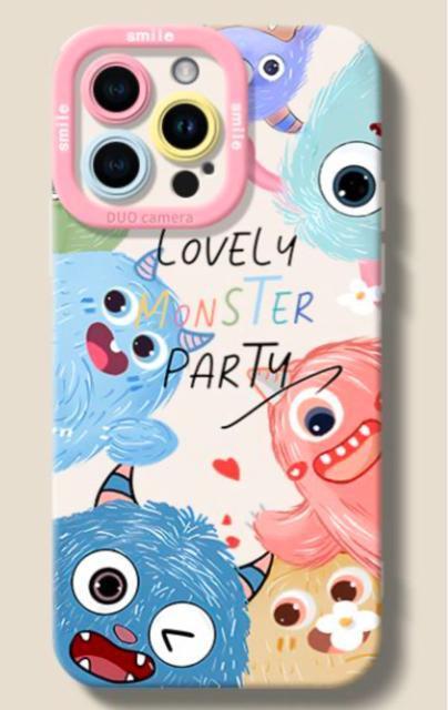 iPhone 16 Pro 用ケース かわいいペイントパターンのケース < 家電/AV iPhone 16 Pro 用ケース かわいいペイントパターンのケース < 家電/AVの