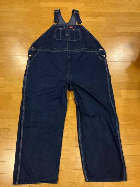 Dickiesオーバーオール 超超超大きいsizeW54ウエスト150cm訳あり < ブランド Dickiesオーバーオール 超超超大きいsizeW54ウエスト150cm訳あり < ブランドの