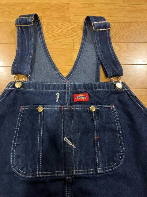 Dickiesオーバーオール 超超超大きいsizeW54ウエスト150cm訳あり < ブランド Dickiesオーバーオール 超超超大きいsizeW54ウエスト150cm訳あり < ブランドの