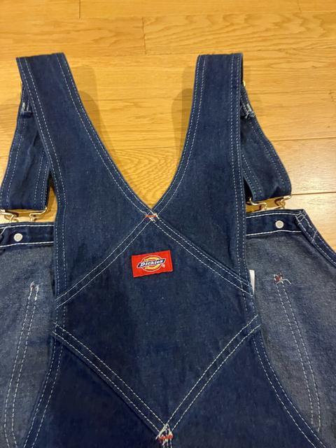 Dickiesオーバーオール 超超超大きいsizeW54ウエスト150cm訳あり < ブランド Dickiesオーバーオール 超超超大きいsizeW54ウエスト150cm訳あり < ブランドの