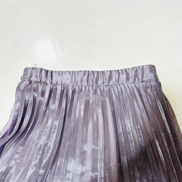 Riche glamour リシェグラマー プリーツ フレア スカート M < 女性ファッション  Riche glamour リシェグラマー プリーツ フレア スカート M < 女性ファッションの