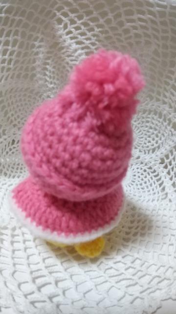 ひよ雪だるま*編みぐるみ(ローズ) < ペット/手芸/園芸 ひよ雪だるま*編みぐるみ(ローズ) < ペット/手芸/園芸の