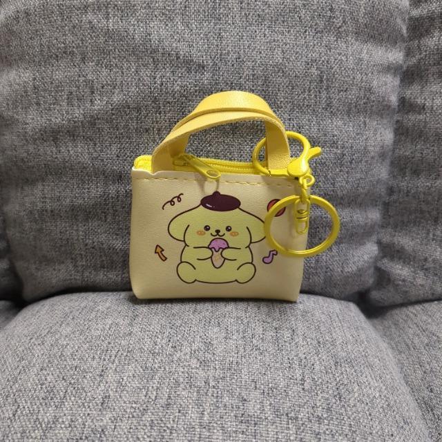 サンリオ ポムポムプリン ミニキーホルダーポーチ < おもちゃ サンリオ ポムポムプリン ミニキーホルダーポーチ < おもちゃの