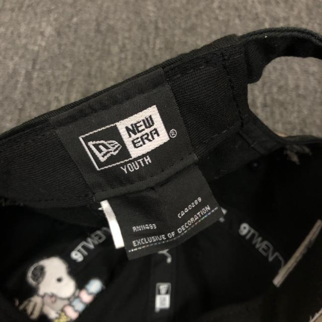 ���� NEWERA �j���[�G�� �X�k�[�s�[ �L���b�v �X�q �u���b�N YOUTH �� �u�����h�� 