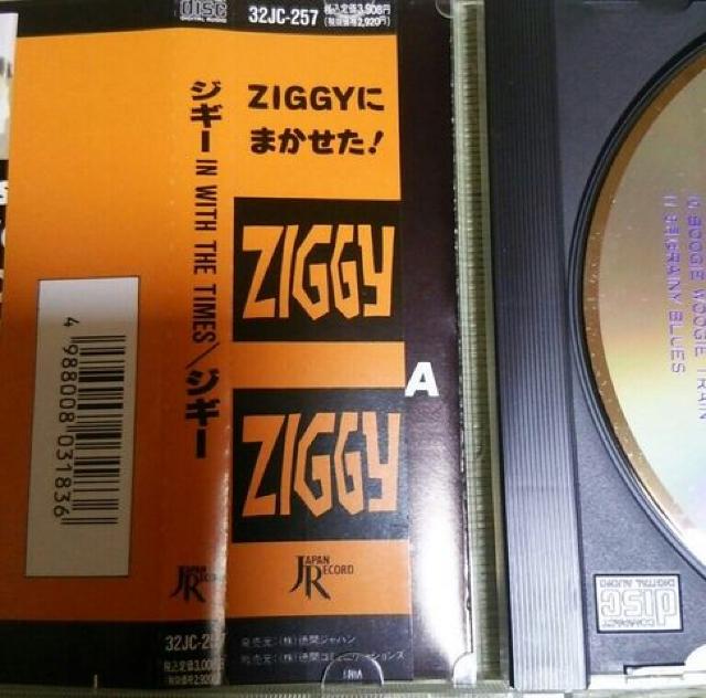 CD ZIGGY IN WITH TIMES ジギー 帯あり < タレントグッズ  CD ZIGGY IN WITH TIMES ジギー 帯あり < タレントグッズの