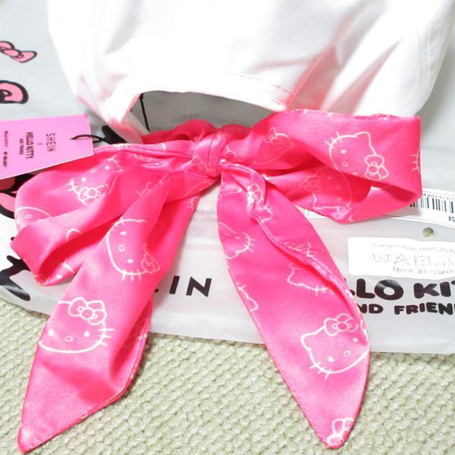 未使用☆SHEIN×ハローキティ*キャップ帽子*レディース*リボン付き(ホワイト) < おもちゃ  未使用☆SHEIN×ハローキティ*キャップ帽子*レディース*リボン付き(ホワイト) < おもちゃの