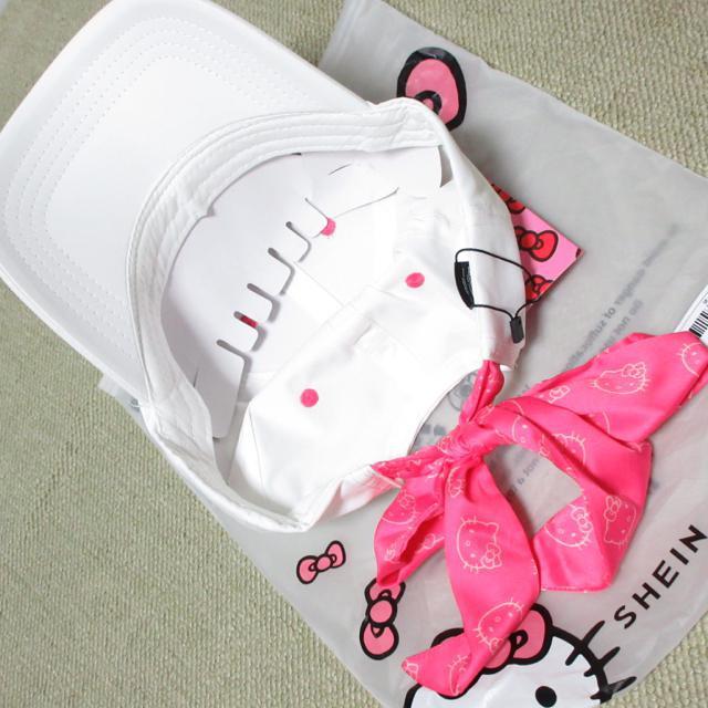 未使用☆SHEIN×ハローキティ*キャップ帽子*レディース*リボン付き(ホワイト) < おもちゃ  未使用☆SHEIN×ハローキティ*キャップ帽子*レディース*リボン付き(ホワイト) < おもちゃの