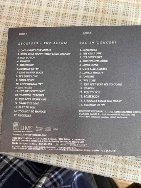 ZCD 2g@uCAEA_X / bNX 30NLOՁ@BRYAN ADAMS  CD/DVD/rfI 