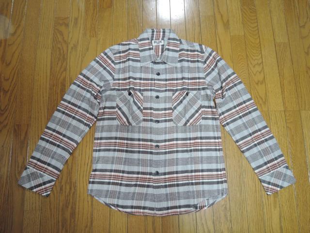 新品 BLUE GEM ガイジンメイド GAIJIN MADE チェックシャツ 2M 灰系 ハリランHRM < ブランド  新品 BLUE GEM ガイジンメイド GAIJIN MADE チェックシャツ 2M 灰系 ハリランHRM  < ブランドの