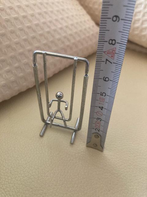 1549.ブランコ置物☆金属製 < インテリア/ライフ  1549.ブランコ置物☆金属製 < インテリア/ライフの