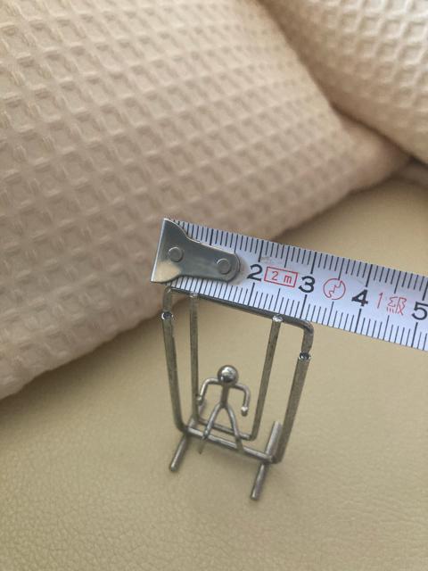 1549.ブランコ置物☆金属製 < インテリア/ライフ  1549.ブランコ置物☆金属製 < インテリア/ライフの