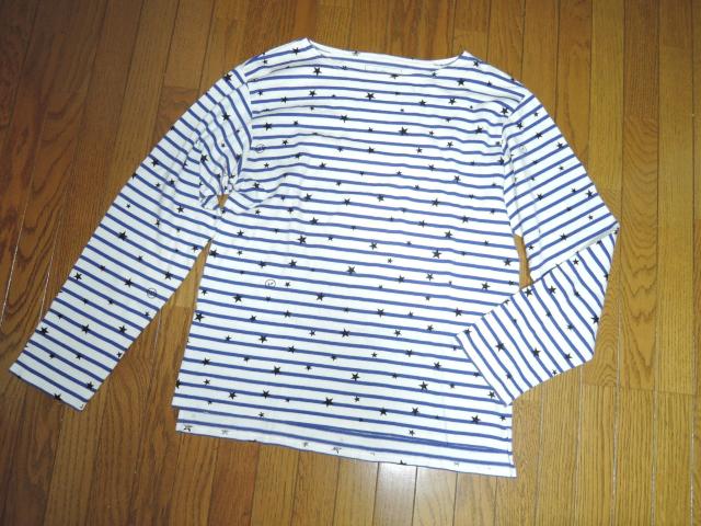 uniform experiment ドット柄 ロンTシャツ 3 白青系 ボーダー ☆星柄 カットソー SOPHNET. < ブランド uniform experiment ドット柄 ロンTシャツ 3 白青系 ボーダー ☆星柄 カットソー SOPHNET. < ブランドの