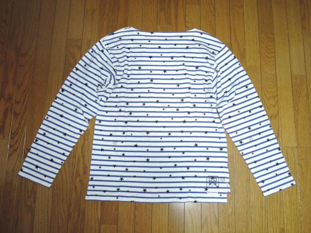 uniform experiment ドット柄 ロンTシャツ 3 白青系 ボーダー ☆星柄 カットソー SOPHNET. < ブランド uniform experiment ドット柄 ロンTシャツ 3 白青系 ボーダー ☆星柄 カットソー SOPHNET. < ブランドの