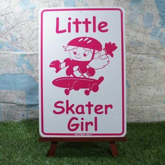 新品【ブリキ看板】Skateboard/スケボー Little Skater Girl < ホビー  新品【ブリキ看板】Skateboard/スケボー Little Skater Girl  < ホビーの