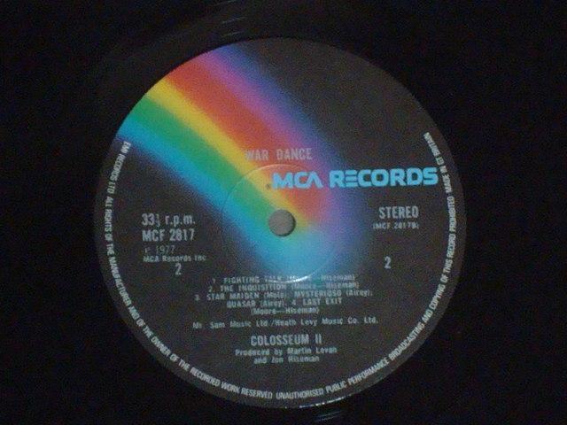 War Dance / COLOSSEUMUUK.org盤LP ゲイリー・ムーア < CD/DVD/ビデオ  War Dance / COLOSSEUMUUK.org盤LP ゲイリー・ムーア < CD/DVD/ビデオの