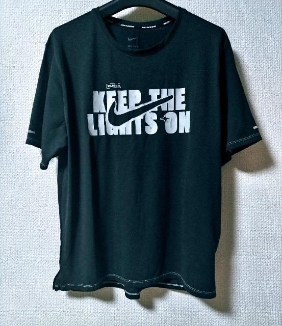 NIKE 半袖Tシャツ トレーニングウェア L ブラック系 < 男性ファッション  NIKE 半袖Tシャツ トレーニングウェア L ブラック系  < 男性ファッションの