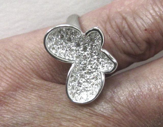 �ɔ��iK18WG18���z���C�g�S�[���h�����p���F�_�C��0.90ct �T�C�Y#12 �� �����A�N�Z�T���[/���v�� 