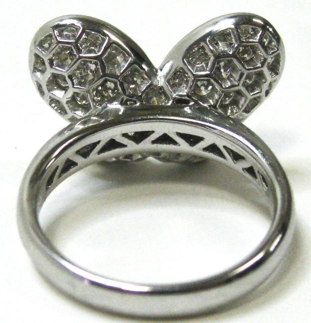 �ɔ��iK18WG18���z���C�g�S�[���h�����p���F�_�C��0.90ct �T�C�Y#12 �� �����A�N�Z�T���[/���v�� 