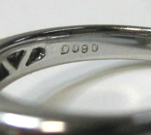 �ɔ��iK18WG18���z���C�g�S�[���h�����p���F�_�C��0.90ct �T�C�Y#12 �� �����A�N�Z�T���[/���v�� 