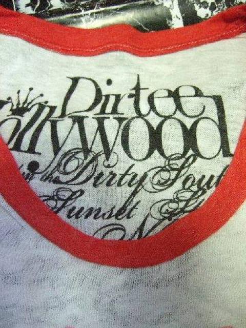 †Dirtee Hollwood†ダーティーハリウッド†プリントTシャツ†セレブ†ブランド† < 女性ファッション  †Dirtee Hollwood†ダーティーハリウッド†プリントTシャツ†セレブ†ブランド† < 女性ファッションの