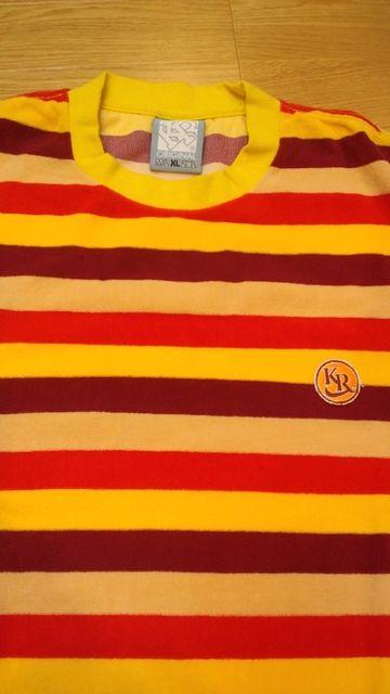 KAZZROCKカズロック パイル生地 ボーダーTシャツサイズXL < 男性ファッション  KAZZROCKカズロック パイル生地 ボーダーTシャツサイズXL < 男性ファッションの