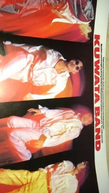 希少ポスター 2枚セット KUWATA BAND < タレントグッズ 希少ポスター 2枚セット KUWATA BAND < タレントグッズの