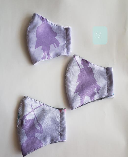 夏M8 お肌に優しいマスク 【本日限定】★ 鬼滅 接触冷感立体マスク(*^^*)善逸 しのぶ < 女性ファッション  夏M8 お肌に優しいマスク 【本日限定】★ 鬼滅 接触冷感立体マスク(*^^*)善逸 しのぶ  < 女性ファッションの