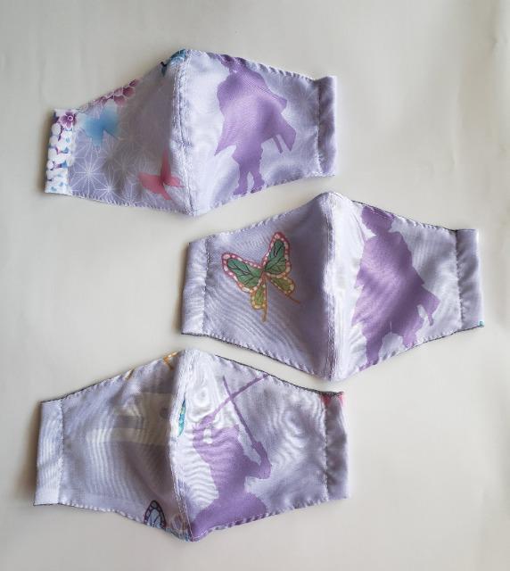 夏M8 お肌に優しいマスク 【本日限定】★ 鬼滅 接触冷感立体マスク(*^^*)善逸 しのぶ < 女性ファッション  夏M8 お肌に優しいマスク 【本日限定】★ 鬼滅 接触冷感立体マスク(*^^*)善逸 しのぶ < 女性ファッションの