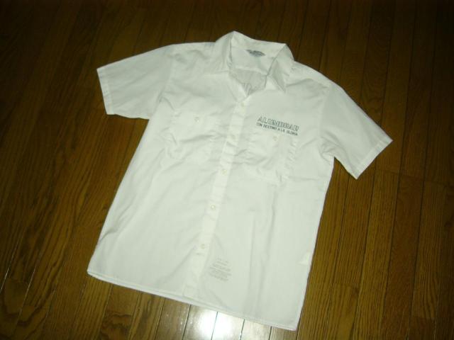 COOTIE クーティー 半袖 ワークシャツ M 白 マリアMARIA スペード INRI プリント < ブランド COOTIE クーティー 半袖 ワークシャツ M 白 マリアMARIA スペード INRI プリント < ブランドの