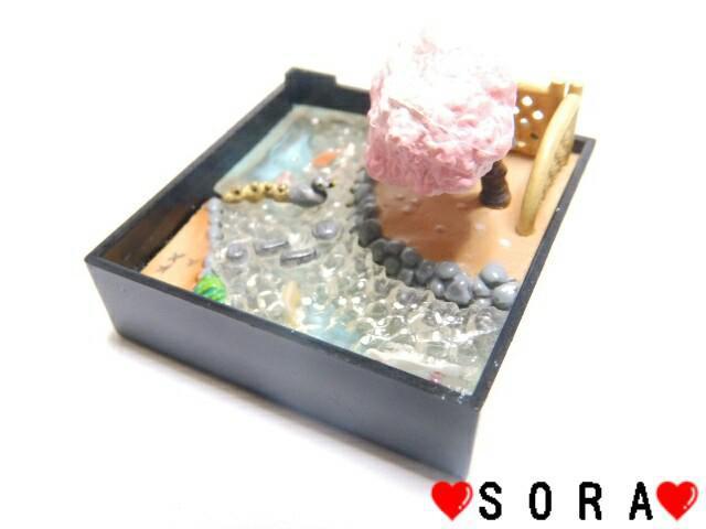 【手のひら散歩〜庭園編〜/春 桜とカルガモの庭】ぷちサンプルフィギュア < ホビー 【手のひら散歩〜庭園編〜/春 桜とカルガモの庭】ぷちサンプルフィギュア < ホビーの