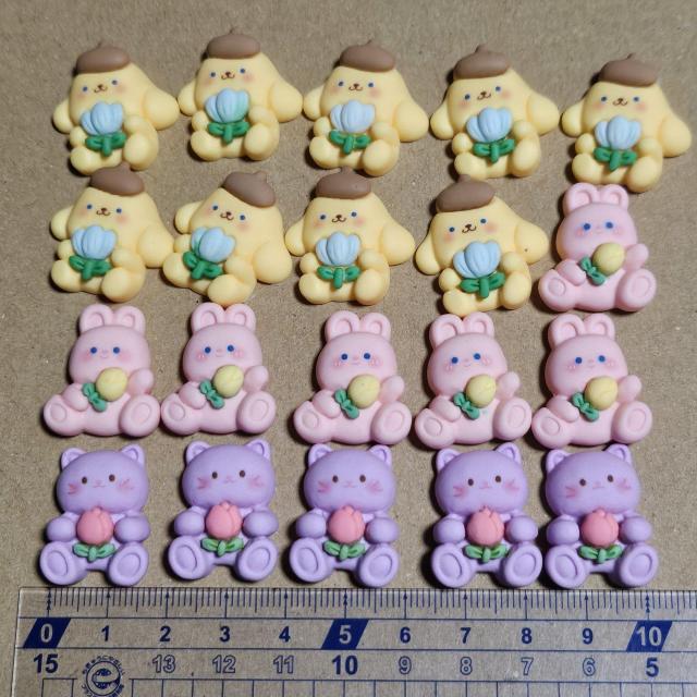 デコパーツ ハンドメイド 【プリン他20個セット】 < 香水/コスメ/ネイル  デコパーツ ハンドメイド 【プリン他20個セット】  < 香水/コスメ/ネイルの