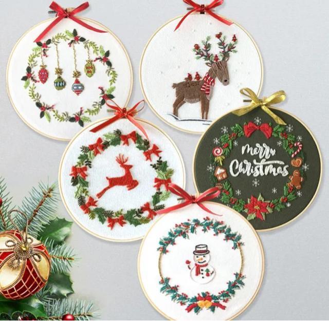 クリスマスクロスステッチ クロスステッチキット クロスメイキングキット クロスカラーフロス クロスツールキット < ペット/手芸/園芸  クリスマスクロスステッチ クロスステッチキット クロスメイキングキット クロスカラーフロス クロスツールキット  < ペット/手芸/園芸の