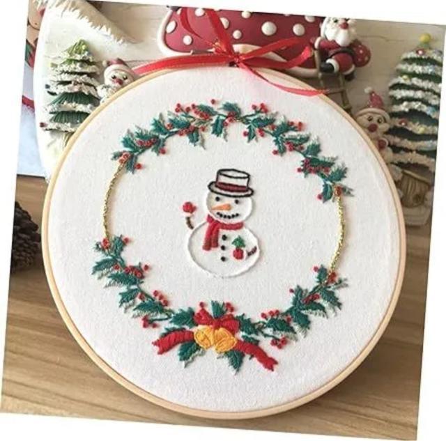 クリスマスクロスステッチ クロスステッチキット クロスメイキングキット クロスカラーフロス クロスツールキット < ペット/手芸/園芸  クリスマスクロスステッチ クロスステッチキット クロスメイキングキット クロスカラーフロス クロスツールキット < ペット/手芸/園芸の