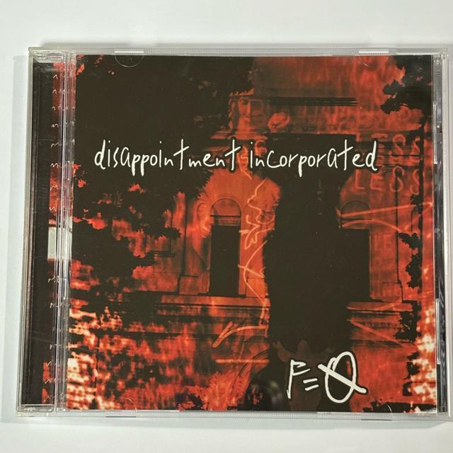 Disappointment Incorporated / F=O   CD/DVD/rfI 