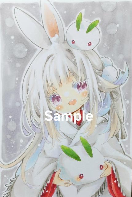 自作イラスト:雪うさぎちゃん < アニメ/コミック/キャラクター 自作イラスト:雪うさぎちゃん < アニメ/コミック/キャラクターの