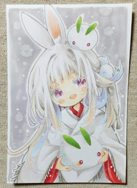 自作イラスト:雪うさぎちゃん < アニメ/コミック/キャラクター 自作イラスト:雪うさぎちゃん < アニメ/コミック/キャラクターの